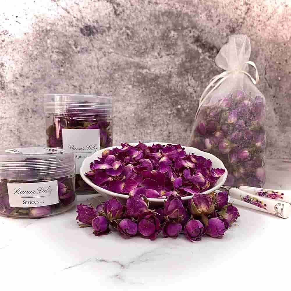 غنچه گل محمدی دستچین سنتی اصیل